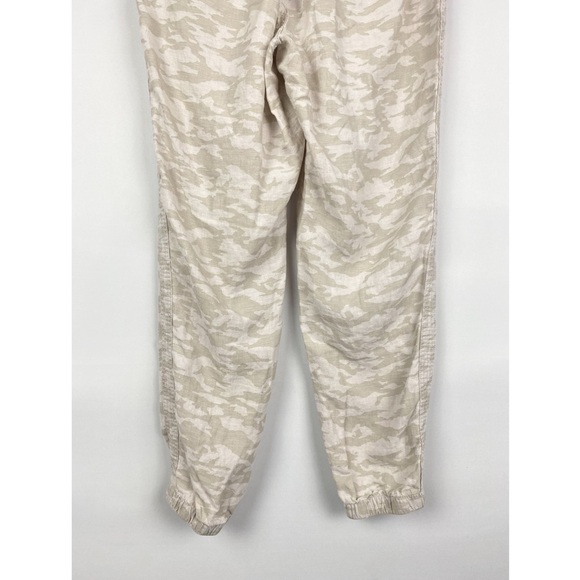 Athleta Womens‎ Cabo Linen Joggers 12 Camo Athletic Travel Lightweight Plus Size - Picture 7 of 15